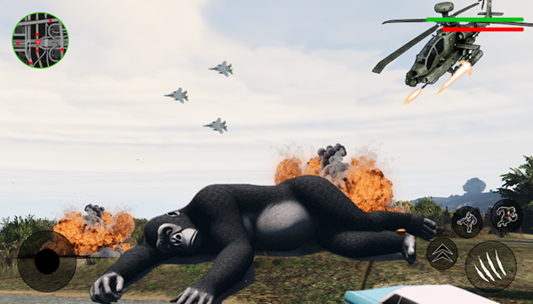 Gorilla Rope Hero Crime City apk Download latest version v1.0 screenshot 1