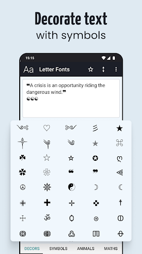 Letter Fonts Stylish Text mod apk latest version