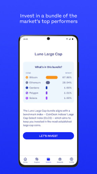 Luno bitcoin and crypto wallet app download v8.49.0 screenshot 2