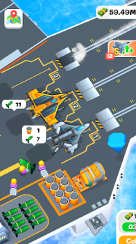 Idle Aircraft Carrier Mod Apk An1 Unlimited Money Latest Version v0.4.0 screenshot 1