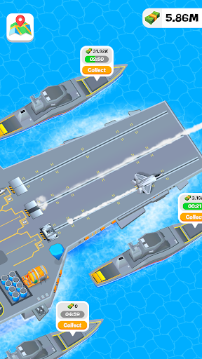 Idle Aircraft Carrier Mod Apk An1 Unlimited Money Latest Version