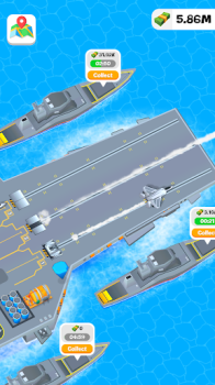 Idle Aircraft Carrier Mod Apk An1 Unlimited Money Latest Version v0.4.0 screenshot 4