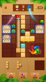 Block Crush Wood Block Puzzle Mod Apk Unlimited Money Download v1.15 screenshot 1