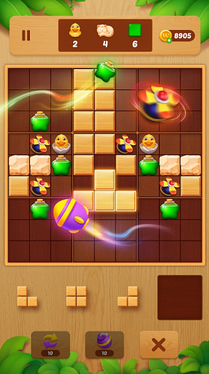 Block Crush Wood Block Puzzle Mod Apk Unlimited Money DownloadͼƬ1