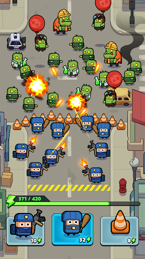 Alien Fight Police vs Zombie mod apk unlimited moneyͼƬ2