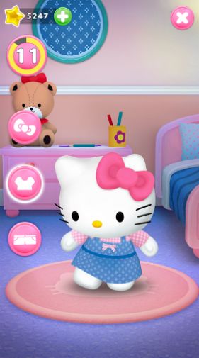 My Talking Hello Kitty Mod Apk Unlimited Money and Gems DownloadͼƬ1