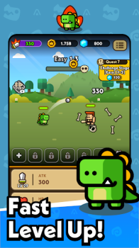 Hero Dino Idle RPG mod apk unlimited money and gems download v1.5.1 screenshot 4