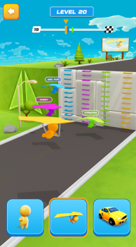 Shape Transform Shifting Run Mod Apk Download v1.0.1 screenshot 1