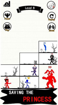 Stick Warrior Combo slash mod apk unlimited money v1.1 screenshot 2