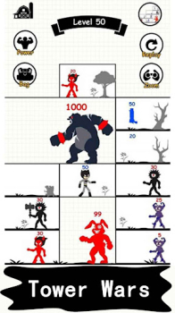 Stick Warrior Combo slash mod apk unlimited money v1.1 screenshot 3