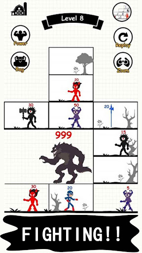 Stick Warrior Combo slash mod apk unlimited money