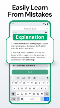 Grammar Check by AI Writing Premium Mod Apk Download v1.6.1 screenshot 2