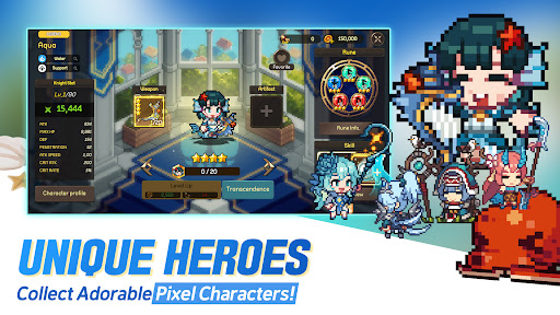 Unknown Knights Pixel RPG mod apk (unlimited money and gems)