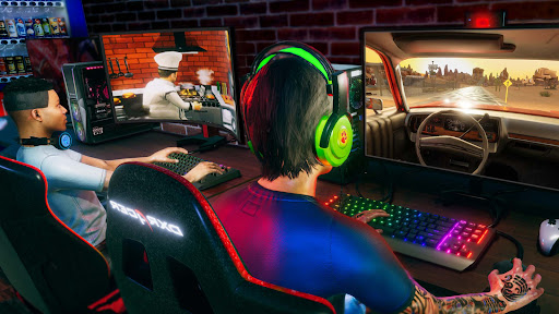 Internet Gamer Cafe Simulator Mod Apk 3.0 Vip Unlocked Unlimited Money v3.0 screenshot 1