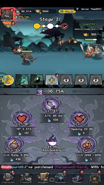 Kungfu Heroes Idle RPG Mod Apk Unlimited Money Download