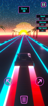 Neon Racer Retro City mod apk unlimited everything v0.1.0 screenshot 3