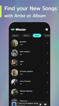 Offline Music Player Weezer Mod Apk Premium Unlocked v2.3.0 screenshot 3