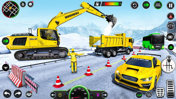 JCB Backhoe Loader Driving mod apk Download v1.0 screenshot 3