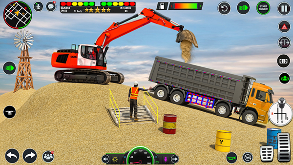 JCB Backhoe Loader Driving mod apk Download