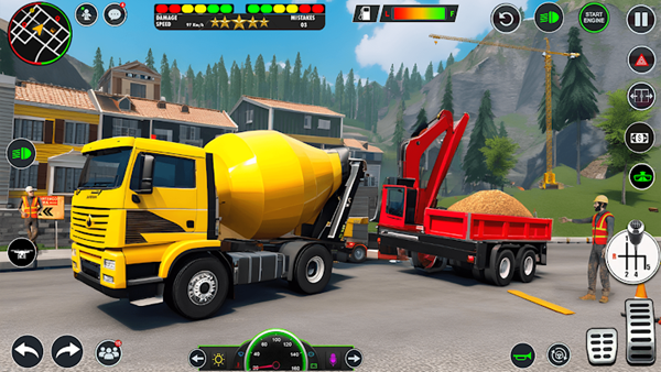 JCB Backhoe Loader Driving mod apk Download v1.0 screenshot 1