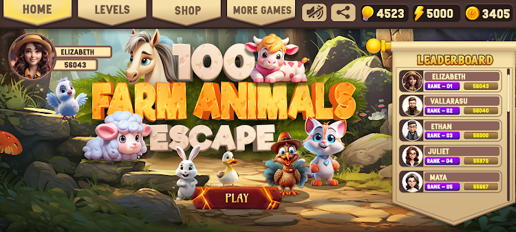 PG Escape 100 Farm Animals apk download for android v1.0 screenshot 3