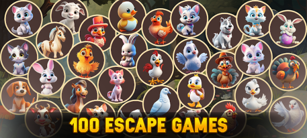 PG Escape 100 Farm Animals apk download for android