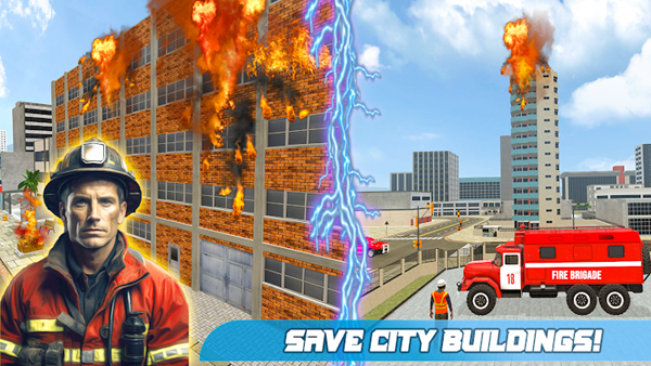 Fire Truck Rescue Simulator apk download for android