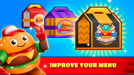 Idle Burger Empire Tycoon mod apk (unlimited diamonds) no adsͼƬ1