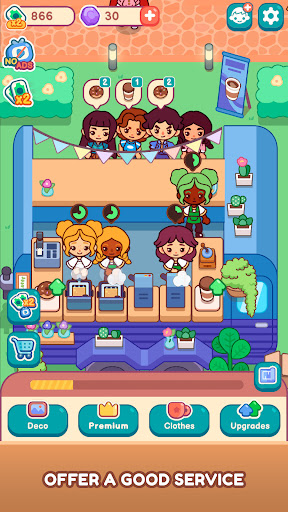 My Sweet Coffee Shop Idle Game apk download for android