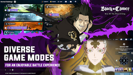 Black Clover M mod menu apk unlimited everything 1.0ͼ