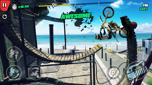 Trial Mania Dirt Bike Games mod apk unlimited money