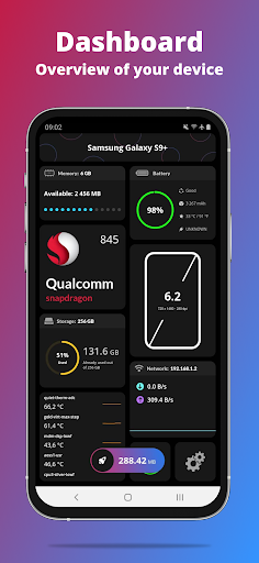 G-CPU Monitor CPU RAM Widget mod apk download