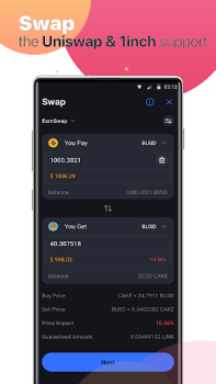 Blockchain Wallet NFT Market app download for android v1.2.0.9.4 screenshot 2