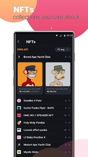 Blockchain Wallet NFT Market app download for android