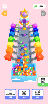 Dessert Factory Idle mod apk unlimited money and gems no ads v0.58.0 screenshot 2