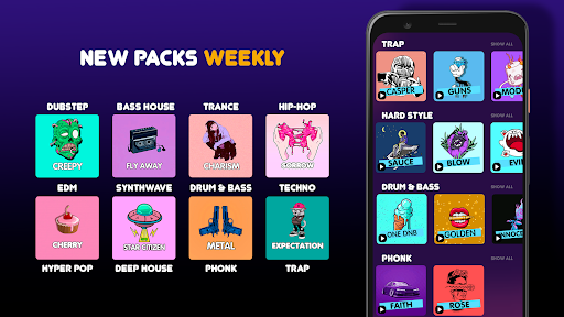 Beat Machine Music Maker & DJ mod apk premium unlocked
