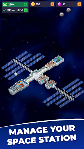 Idle Space Station Tycoon Mod Apk 2.6.0 Unlimited Money and Gems Latest version