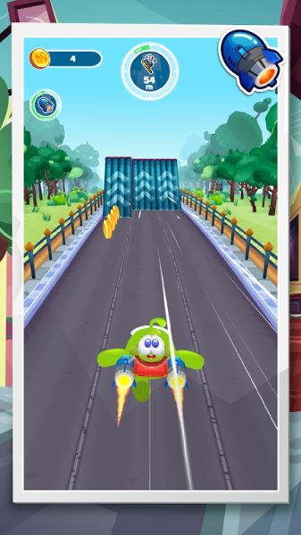 Om Nom Run 3 mod apk unlimited money