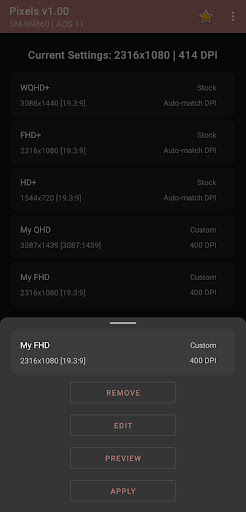 Pixels Resolution+DPI Changer mod apk premium unlockedͼƬ1