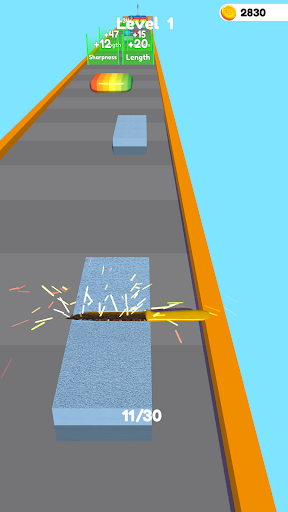 Sharpen Knife Run Mod Apk Unlimited Money