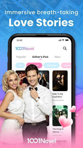 1001Novel mod apk premium unlocked