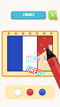 Flag Painting Puzzle Mod Apk Unlocked All Levels No Ads v1.8 screenshot 1