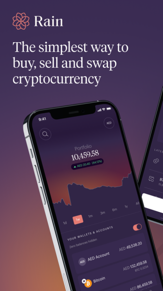 Rain Buy & Sell Bitcoin app download latest version