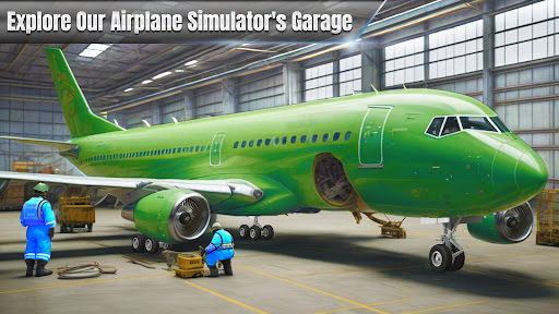 Airplane Game Pilot Simulator mod apk download v13 screenshot 1