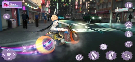 Real Anime Girl Gangster Games apk download