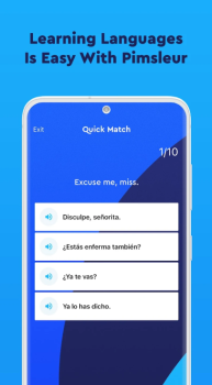 Pimsleur Mod Apk Premium Unlocked Latest Version v5.3 screenshot 1