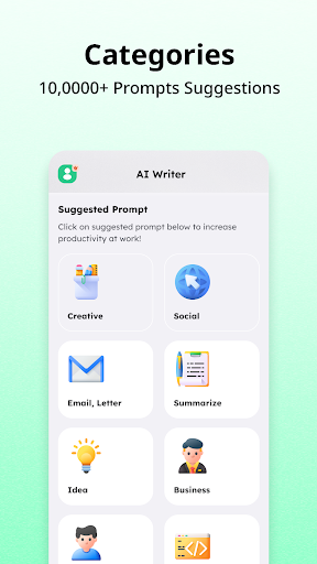 AI Writer Chatbot Assistant mod apk premium unlocked latest versionͼƬ1