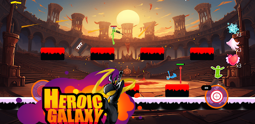 Heroic Galaxy Defender mod apk unlimited money v1.0.23 screenshot 1