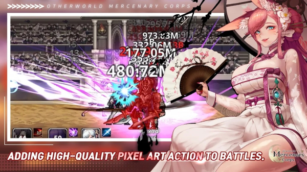 Otherworld Mercenary Corps mod apk download