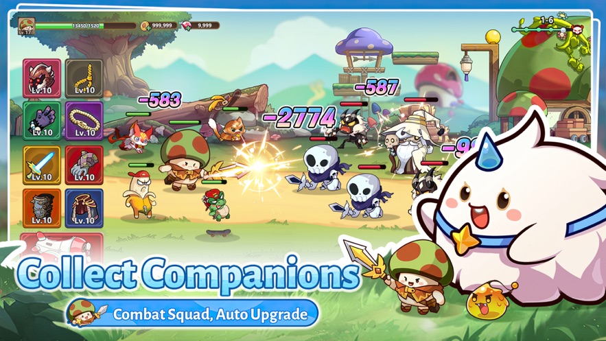 Legend of Mushroom mod apk unlimited money and gemsͼƬ2